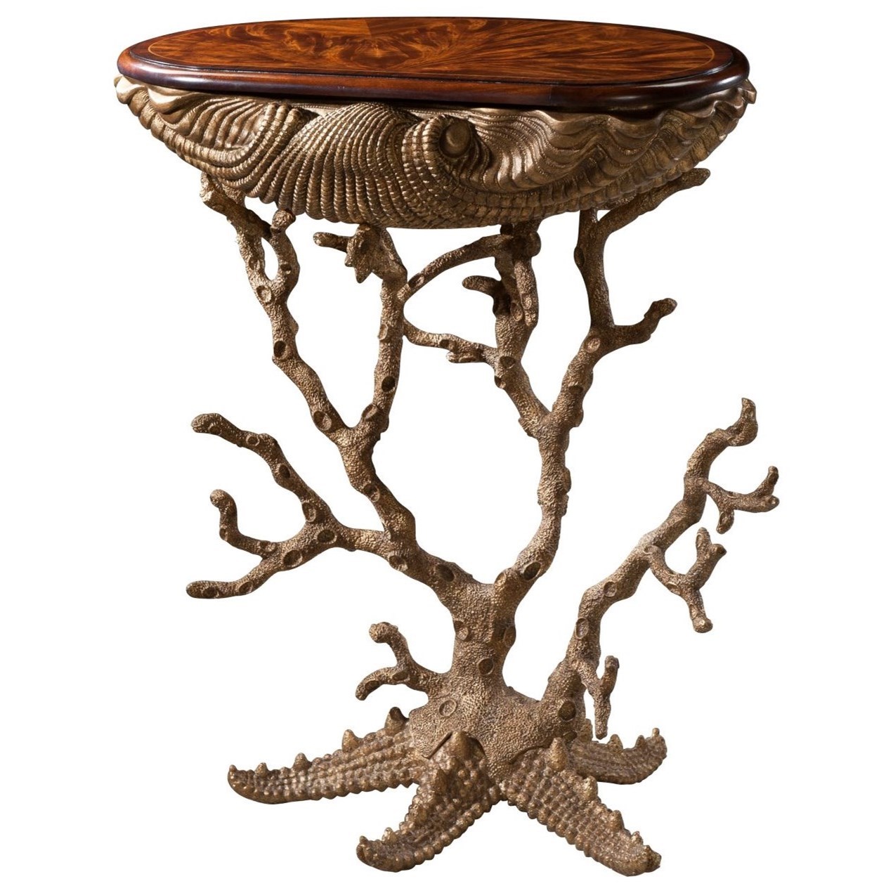 Coral sales console table
